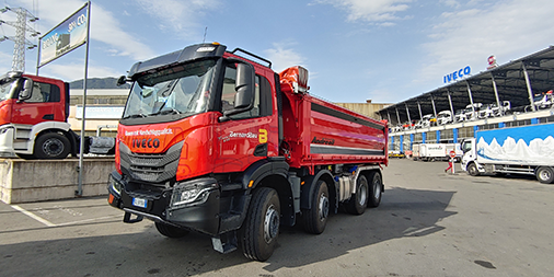 consegna Iveco truck Misure giuste